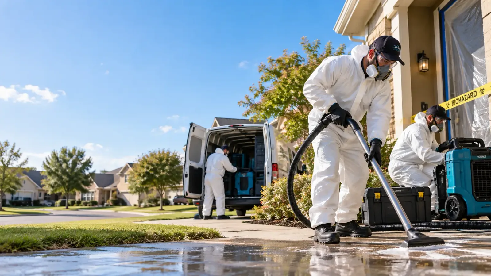 Biohazard Cleanup in South Houston, TX